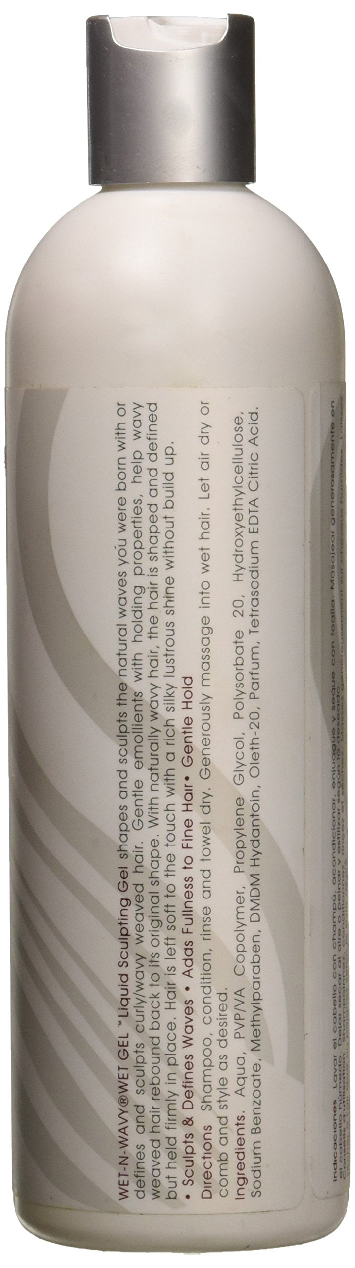 Wet-n-Wavy gel definidor: ondas naturales con fijación suave para uso diario.