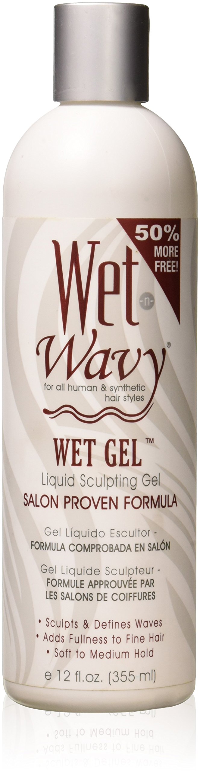 Wet-n-Wavy gel líquido para modelar: vertido suave que define ondas naturales con control.
