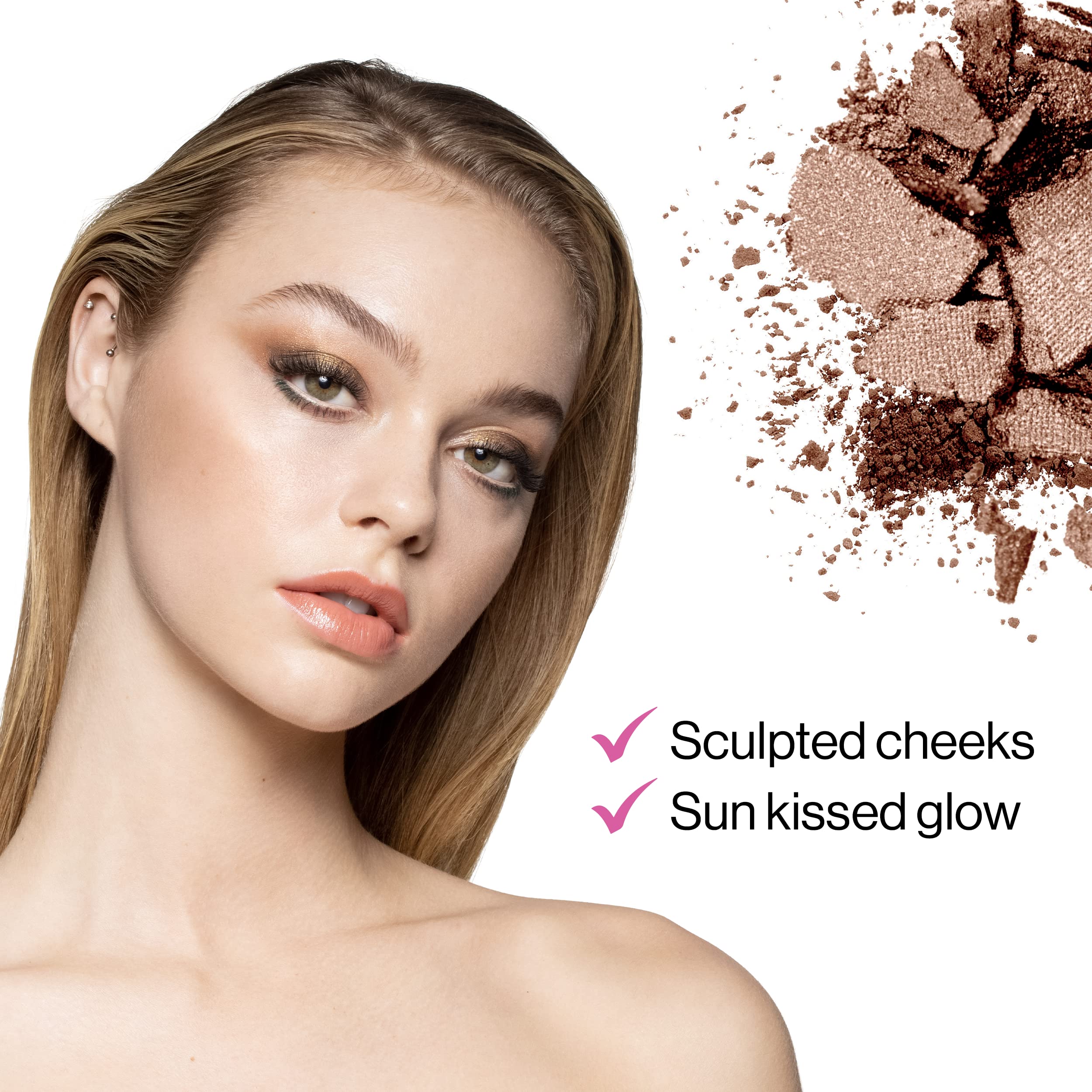 Aplicación del bronceador en rostro y cuello para glow
