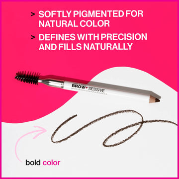 wet n wild Brow-Sessive Cepillo Integrado para peinar y definir