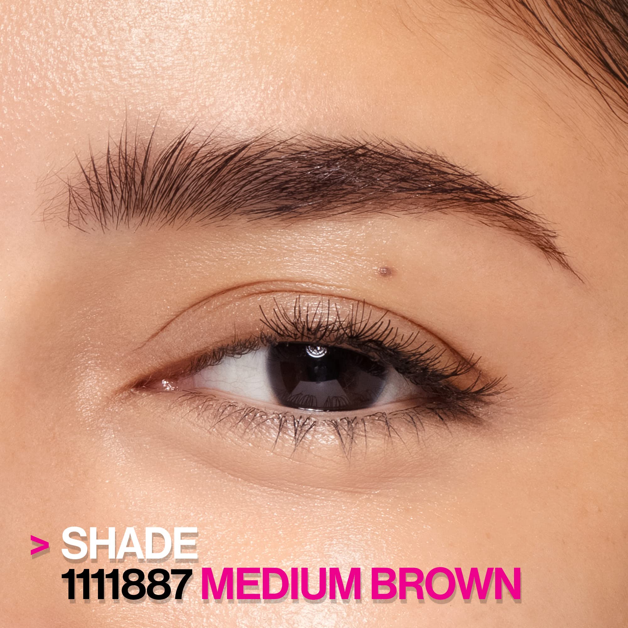 Brow-Sessive tono medio marrón: color natural para cejas definidas.