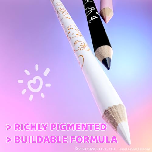 wet n wild Hello Kitty delineador blanco mate para correcciones suaves.