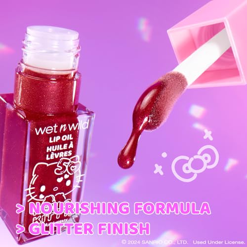 wet n wild labial con diez aceites para labios nutridos.