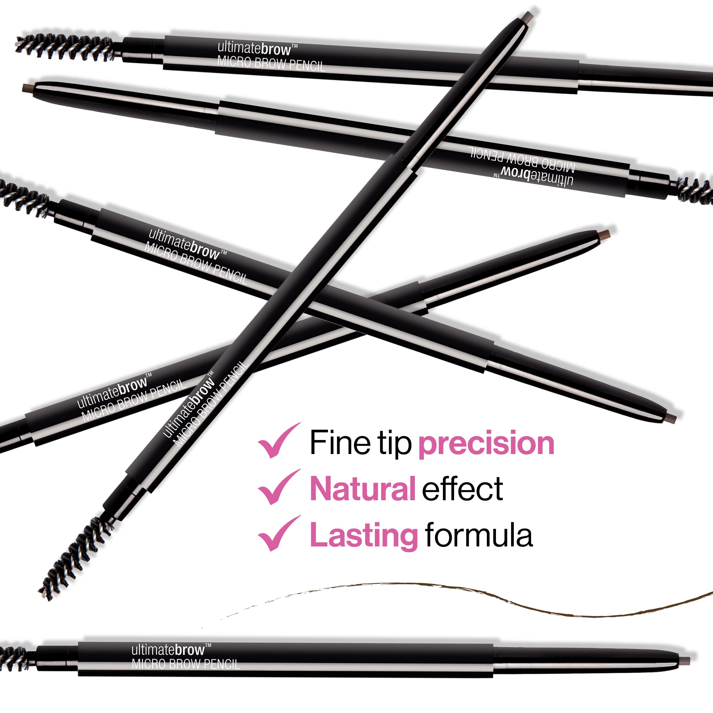 Wet n Wild lapiz cejas micro 1.5 mm trazos pelo para aspecto natural