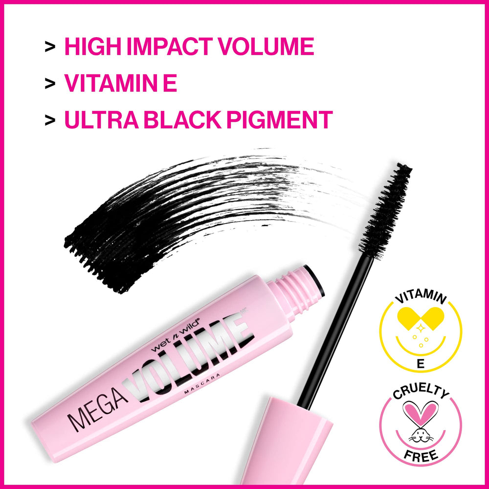 Wet n Wild Máscara Mega Volumen resistente al agua