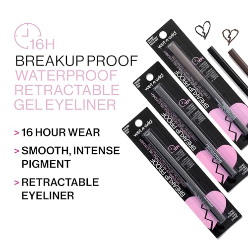 Delineador Wet n Wild impermeable acabado satinado para looks definidos
