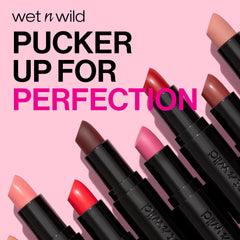 wet n wild Mega Last Matte Lip Color Rojo Semáforo aplicación suave que desliza sin esfuerzo