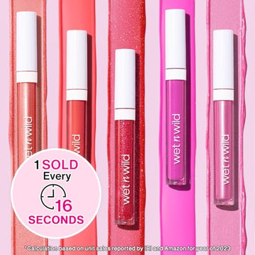 wet n wild MegaSlicks brillo labial vitamina e para labios nutridos.