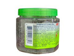 Wetline Xtreme Pro-Expert gel, aplicación en manos para fijar peinado.
