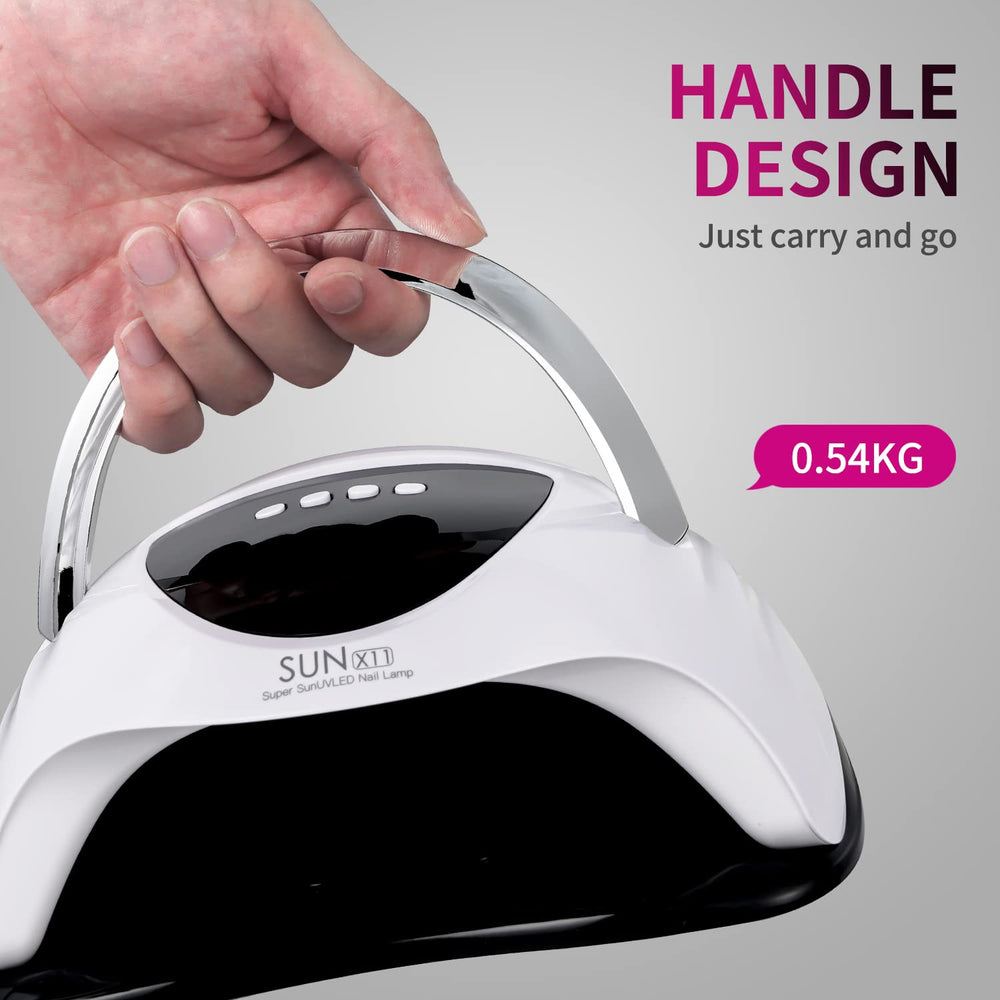 Compatible con geles UV y LED de uñas