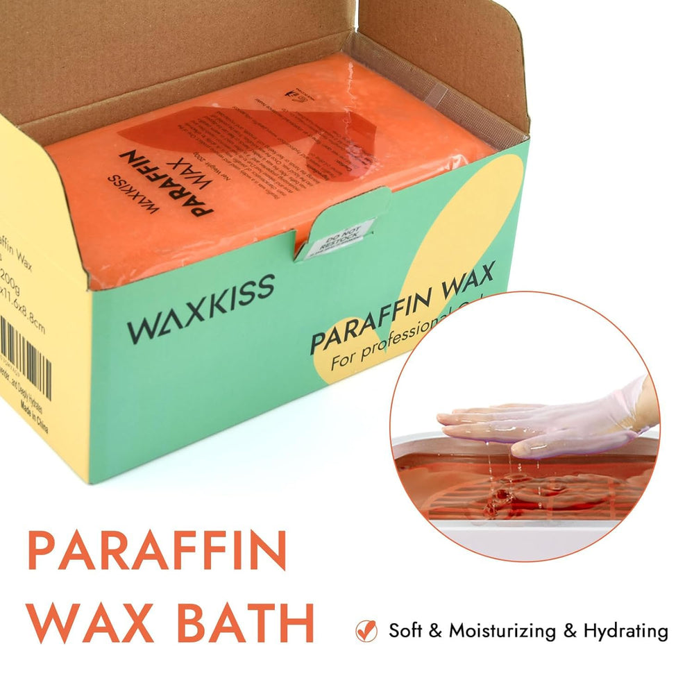 parafina para pies y manos wewax: piel suave y flexible.