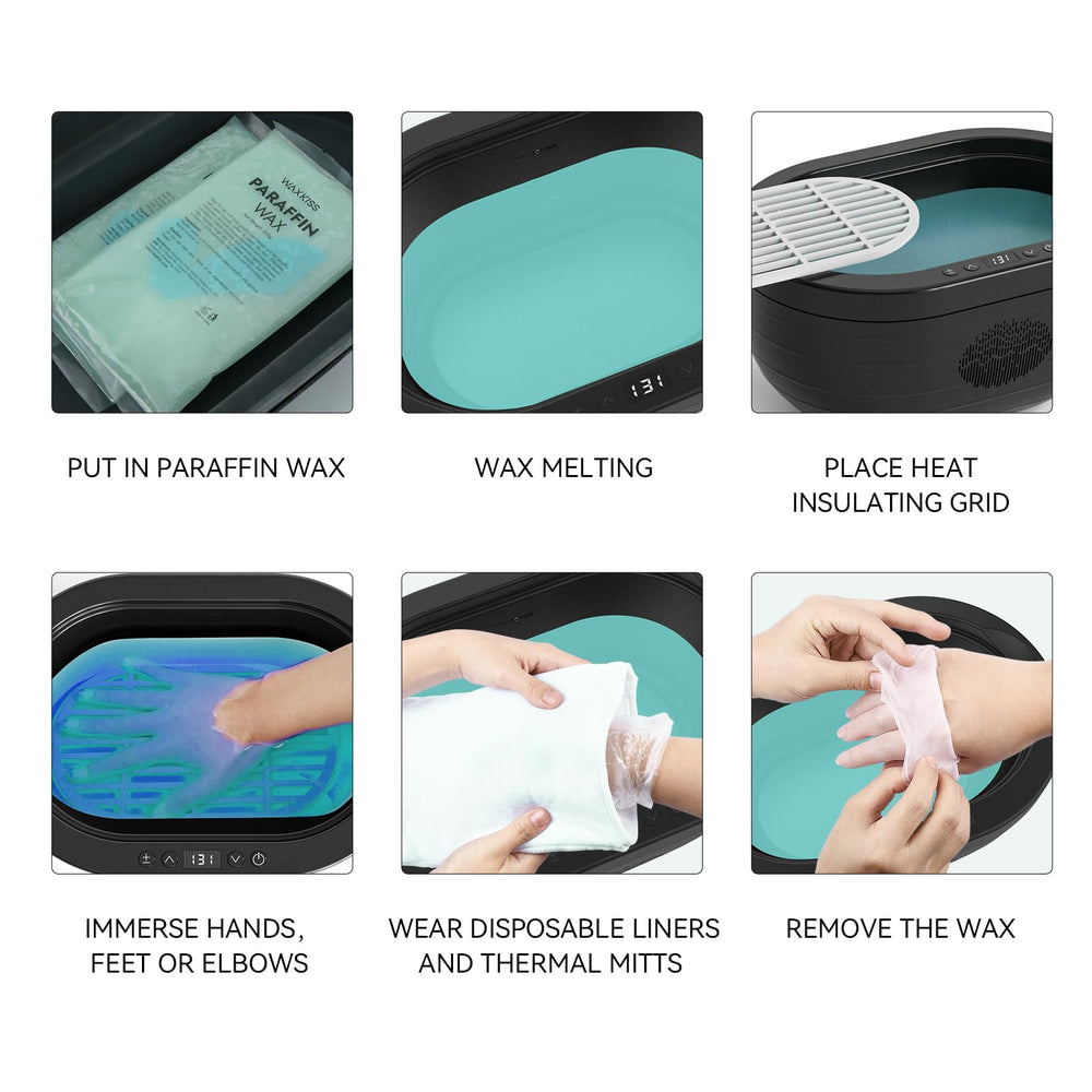 wewax parafina para manos y pies, cuidado diario para piel más suave