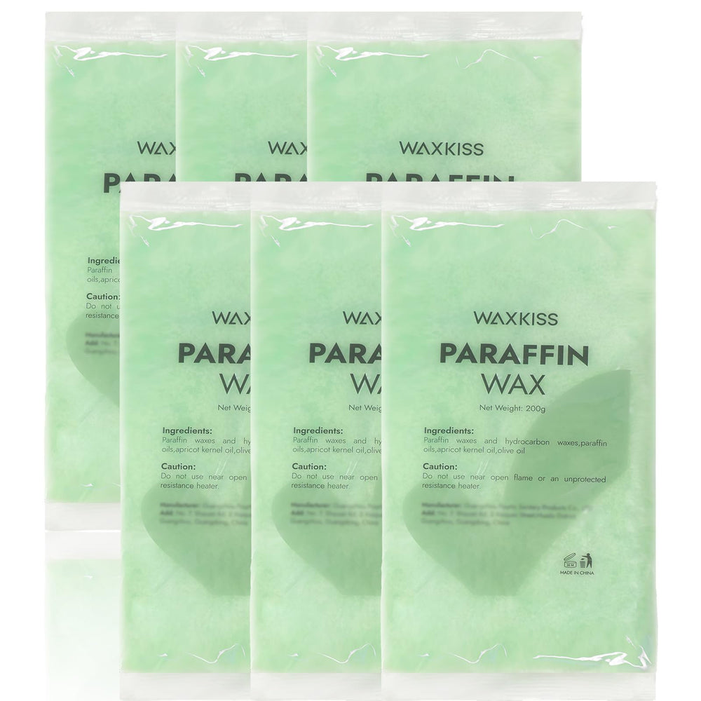 wewax parafina para manos y pies, seis paquetes, hidratación profunda para piel seca