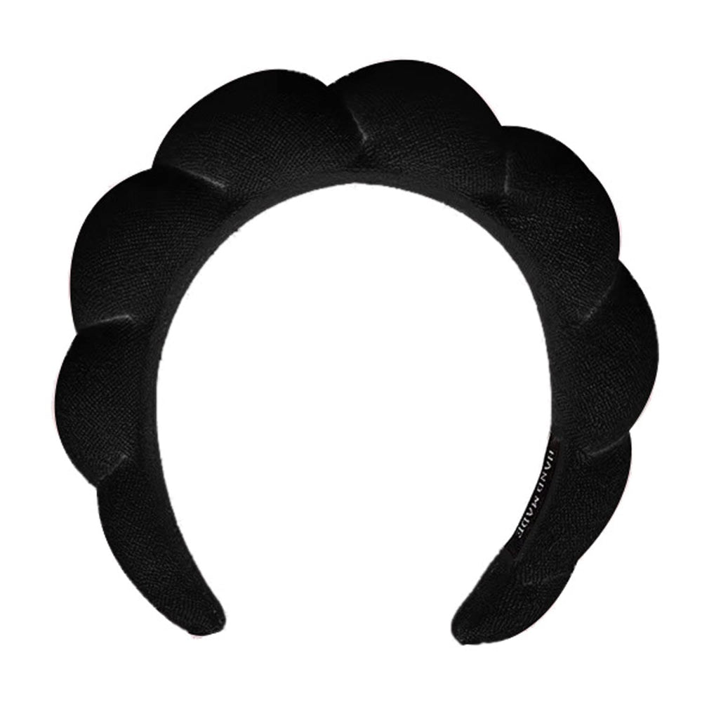 Banda de spa WFWJ para lavado de rostro, absorbe agua y mantiene el cabello seco.