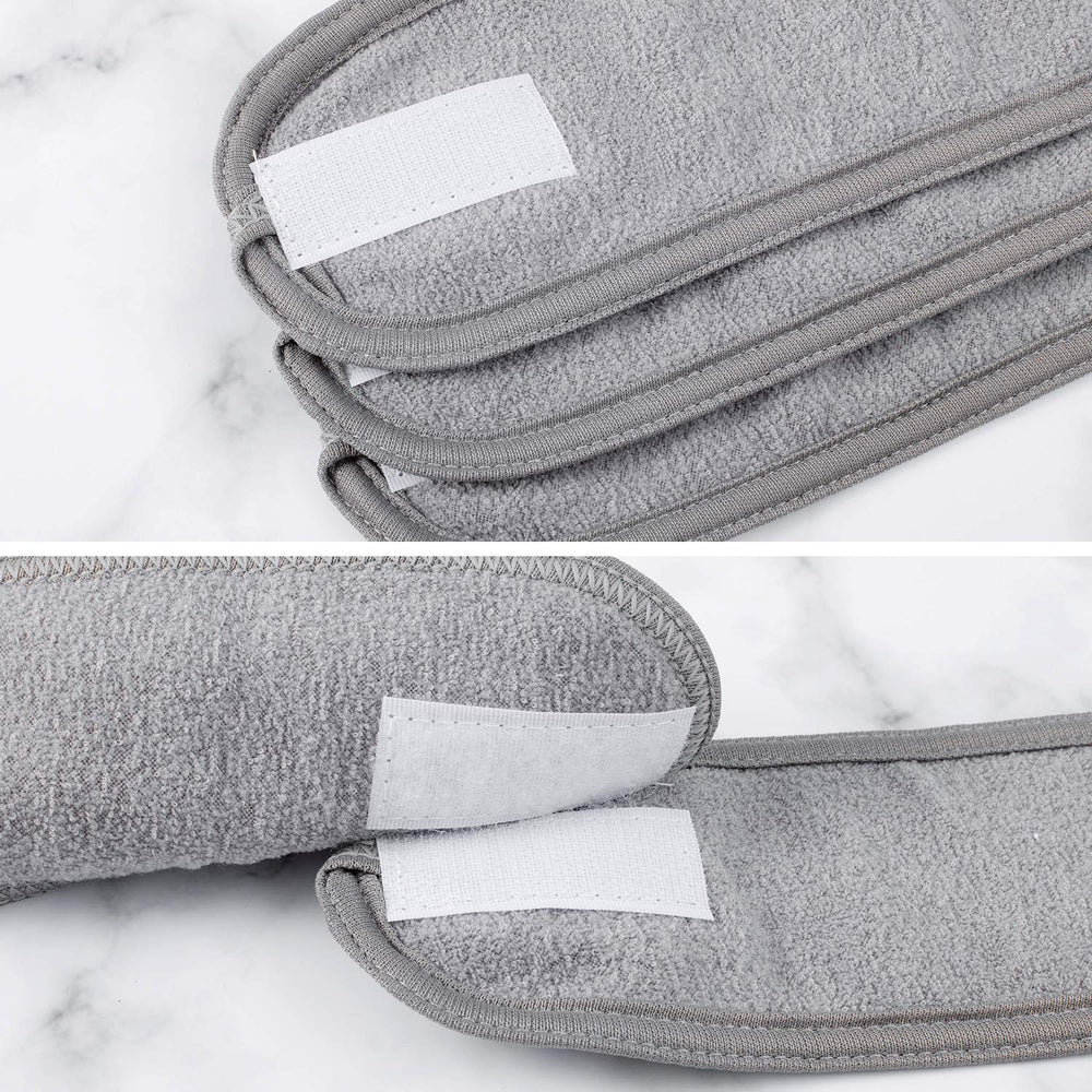 Whaline banda para ducha, absorbente y lavable, ideal para el cuidado personal