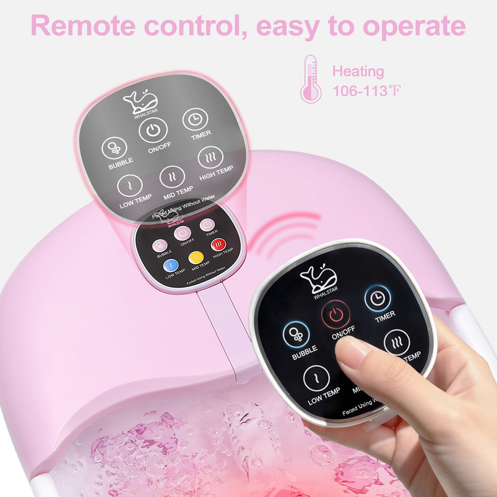 WHALSTAR calentamiento rapido y control de temperatura para pies comodos