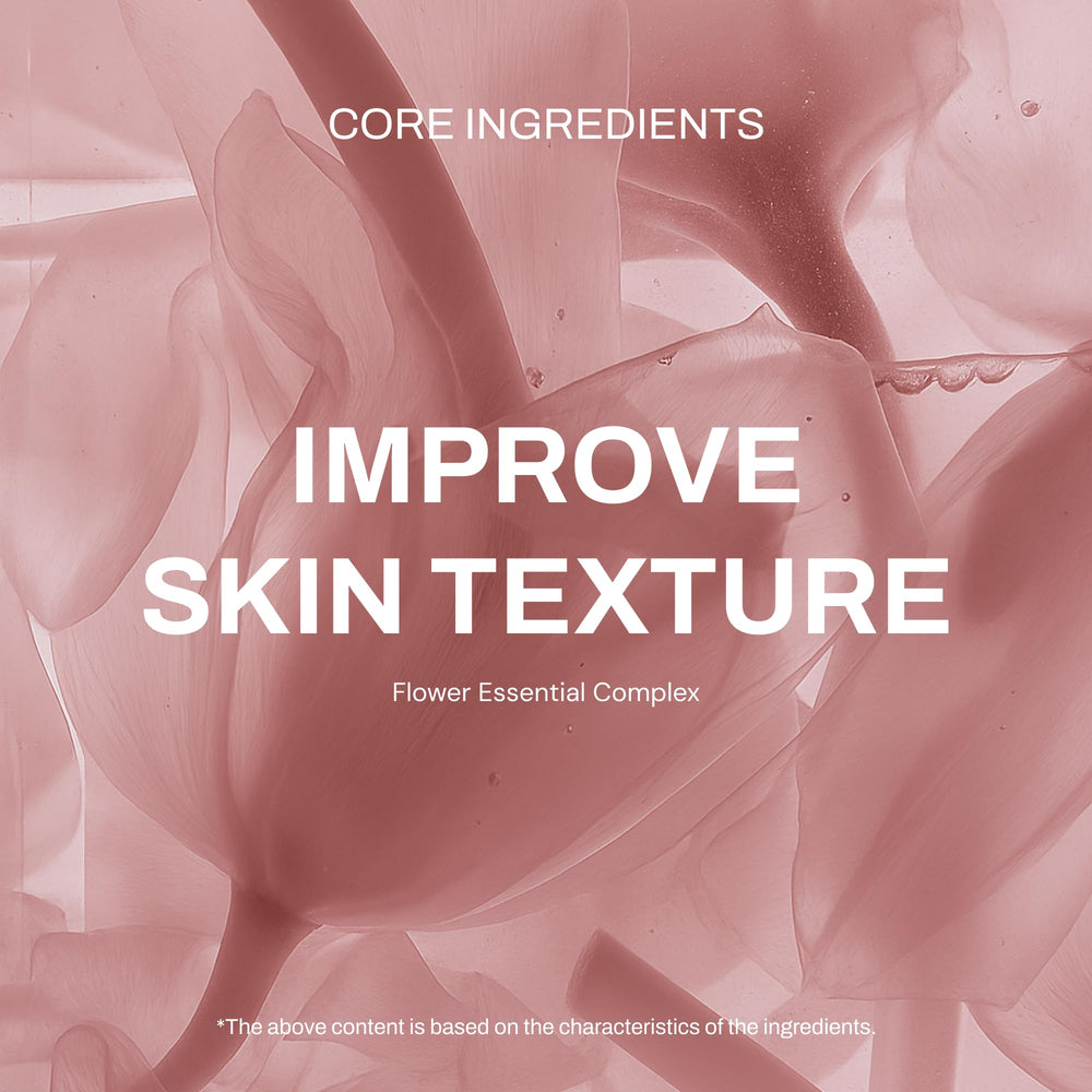 Énergie de fermentation florale avec huit extraits pour texture douce.