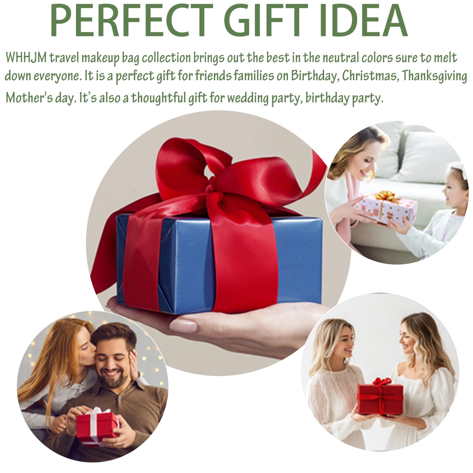 WHHJM regalo perfecto para mujeres, ideal para cumpleaños o viajes