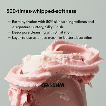 Whipped Semo Company fórmula vegana suave, apta para uso diario