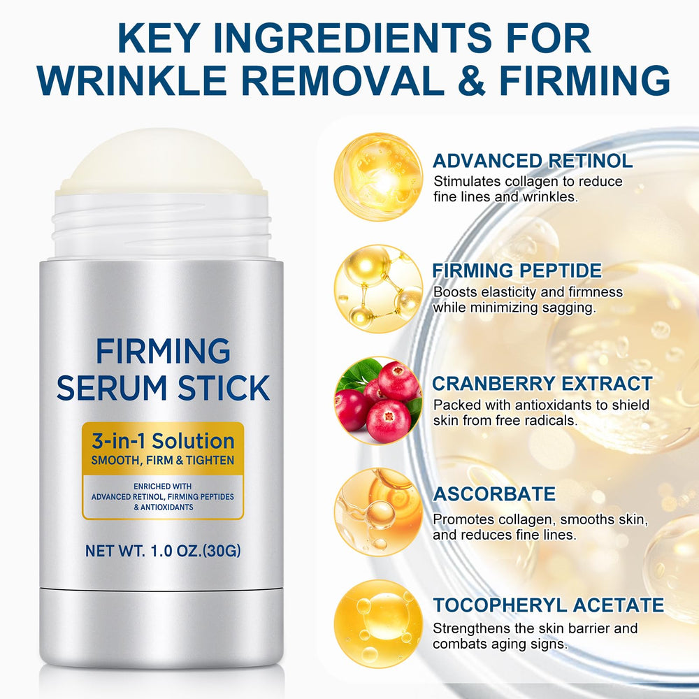 WHLH Retinol Serum Stick - Aplicación rápida para uso diario.