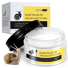 WHLH & WELL-BEING serum mucina caracol en frasco, hidratación profunda para piel suave