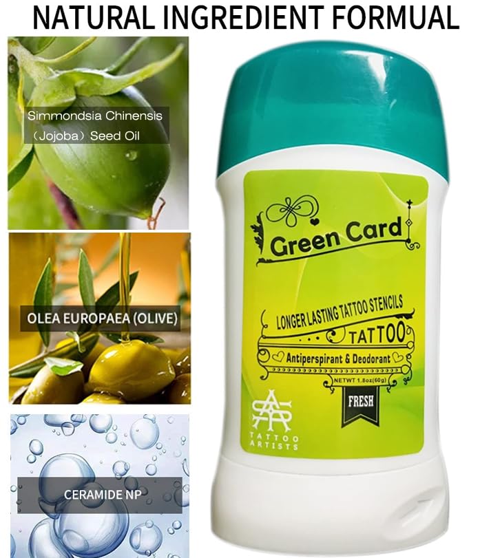 WidgetCo solución para piel con jabón crema para preparar tatuajes.