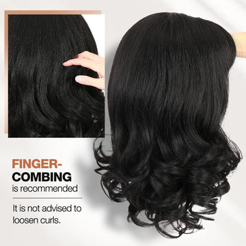 WIGER Yaki Texture cabello sintético ligero y cómodo