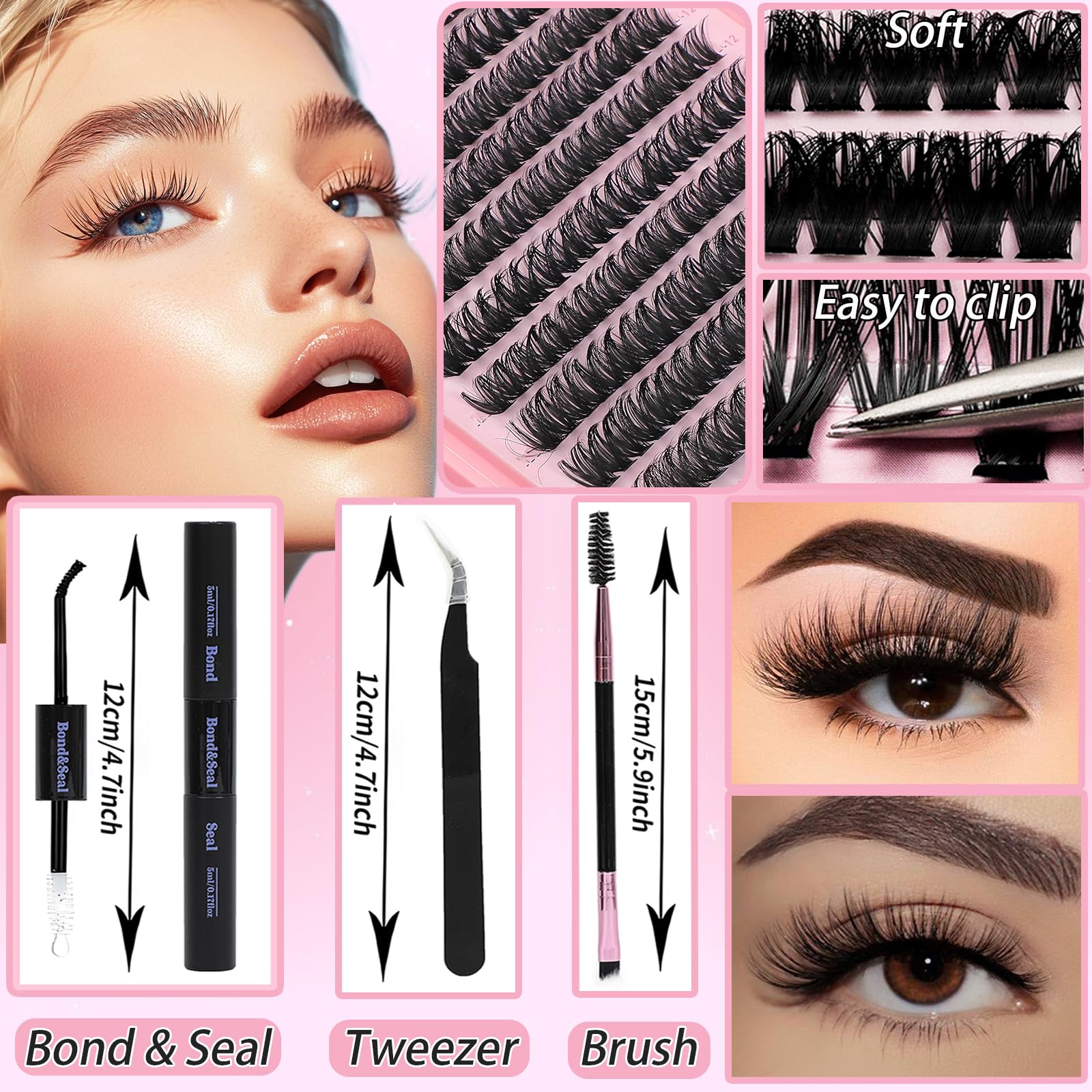 WIGICD lash bond and seal in view for secure attachment