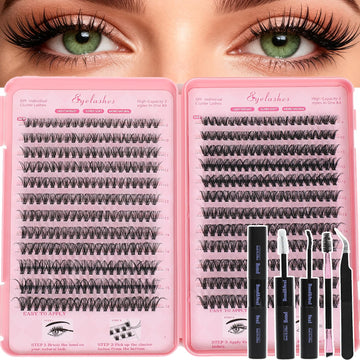 WIGICD Lash Clusters Kit packaging shown as a complete at-home lash solution