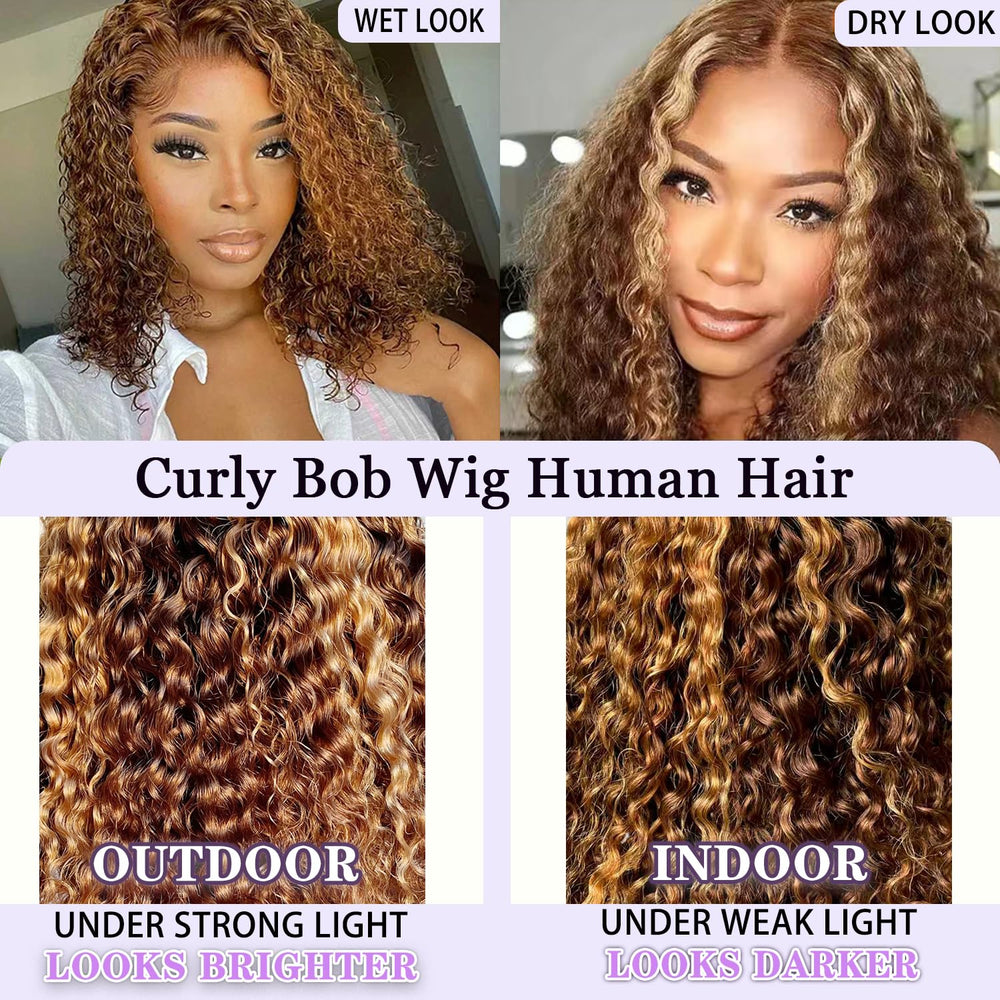 Wigklee onda profunda mojada para peinados con sensación natural y duradera.