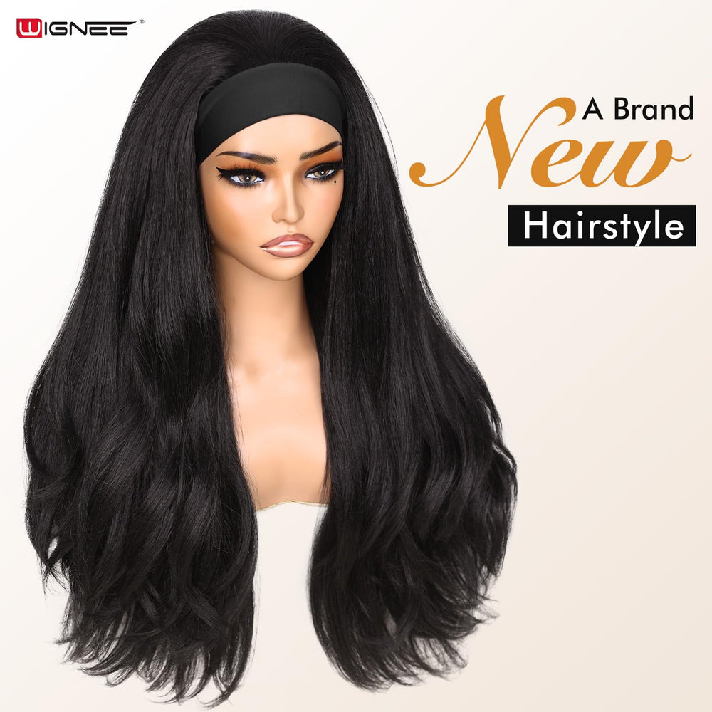 WIGNEE peluca con densidad 240 g para cuerpo y volumen.