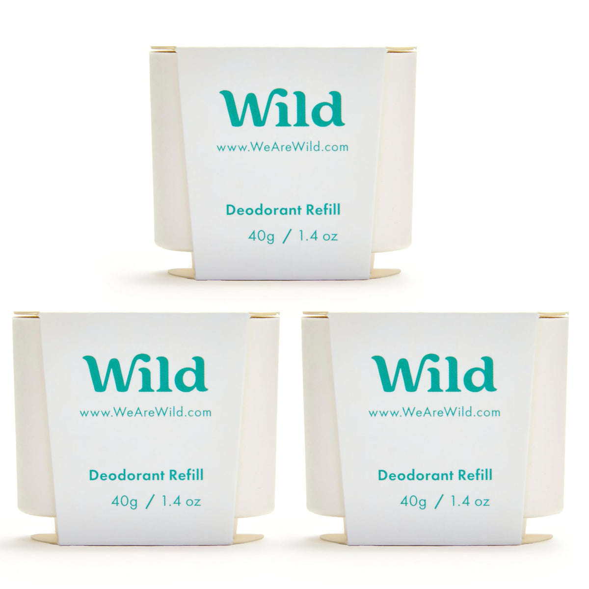 Wild déodorant réutilisable – parfum Coton frais et Sel de mer, longue tenue.