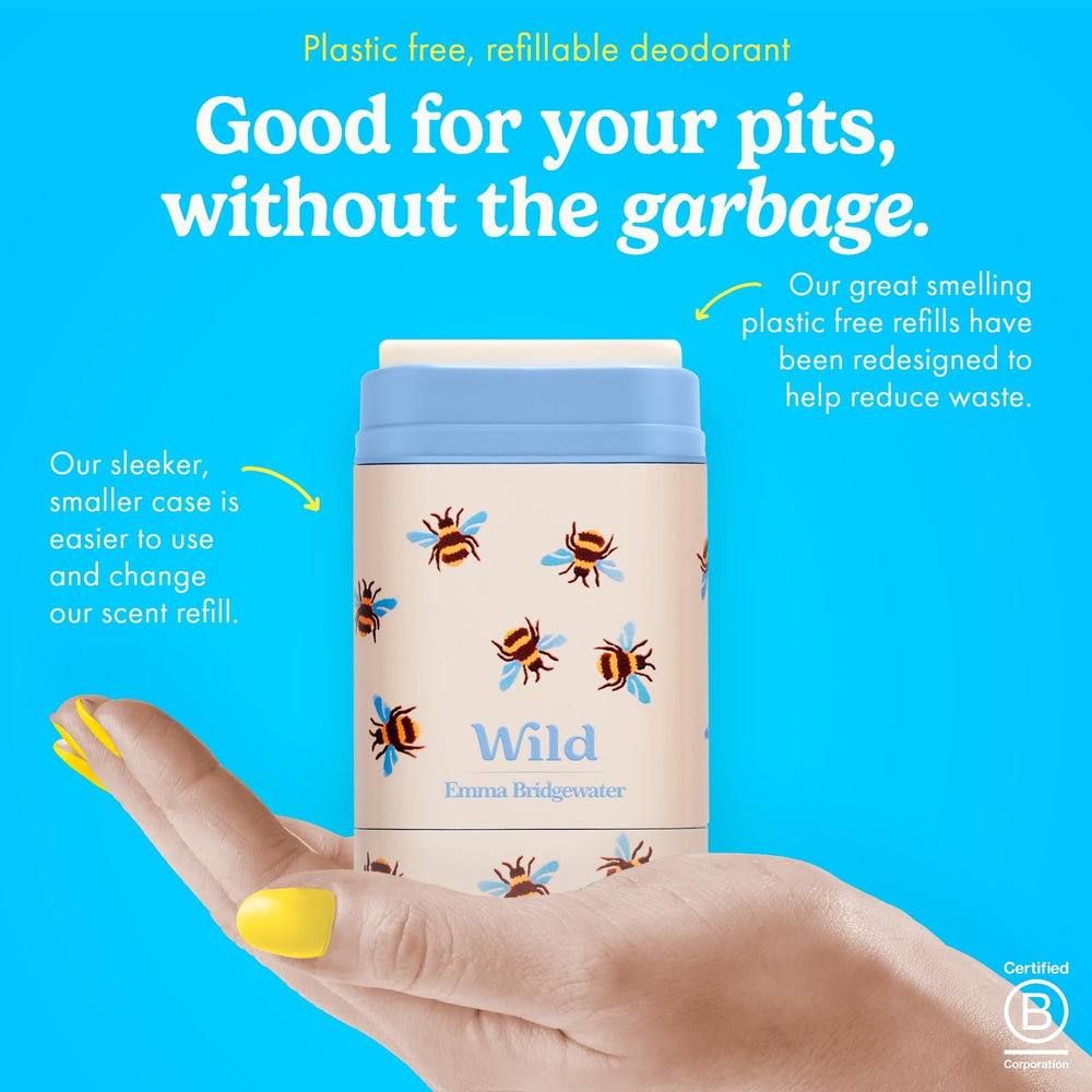 Wild estuche abeja con rellenos, aroma flor de cerezo suave