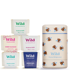Wild estuche abeja con rellenos, aroma fresco todo el día