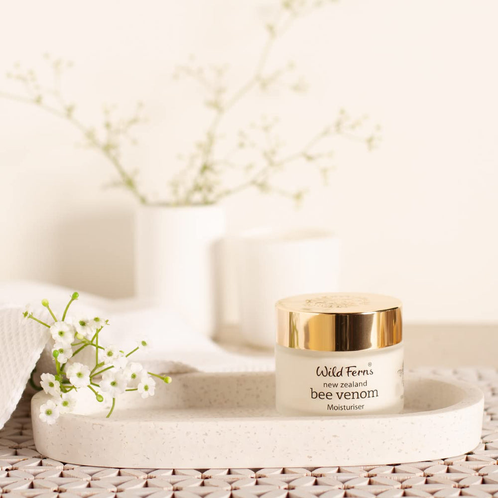 Wild Ferns miel Manuka creme: hydratation durable et teint lumineux.