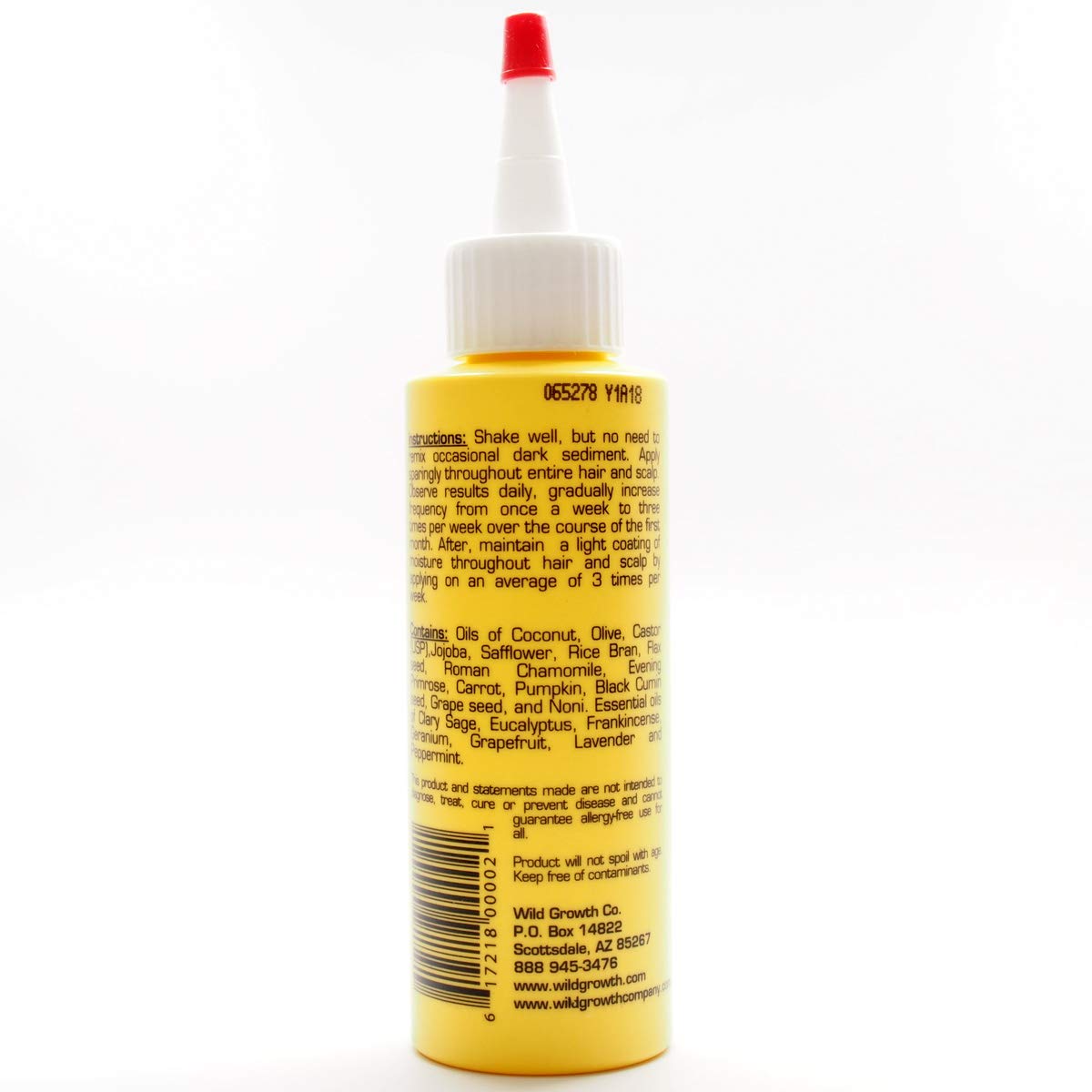Wild Growth Aceite para cabello, textura ligera que aporta brillo y suavidad.