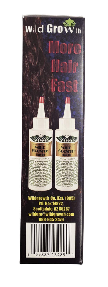 Wild Growth Hair Oil mejora el brillo y la suavidad del cabello.