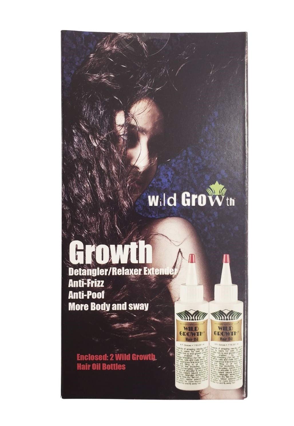 Wild Growth Hair Oil, textura ligera que se absorbe fácilmente.