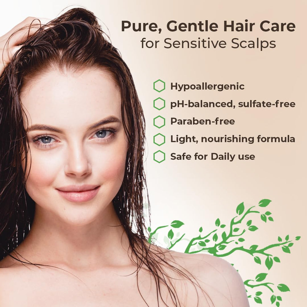 Wild Naturals champú eccema psoriasis: aplicación suave en cabello para alivio del picor