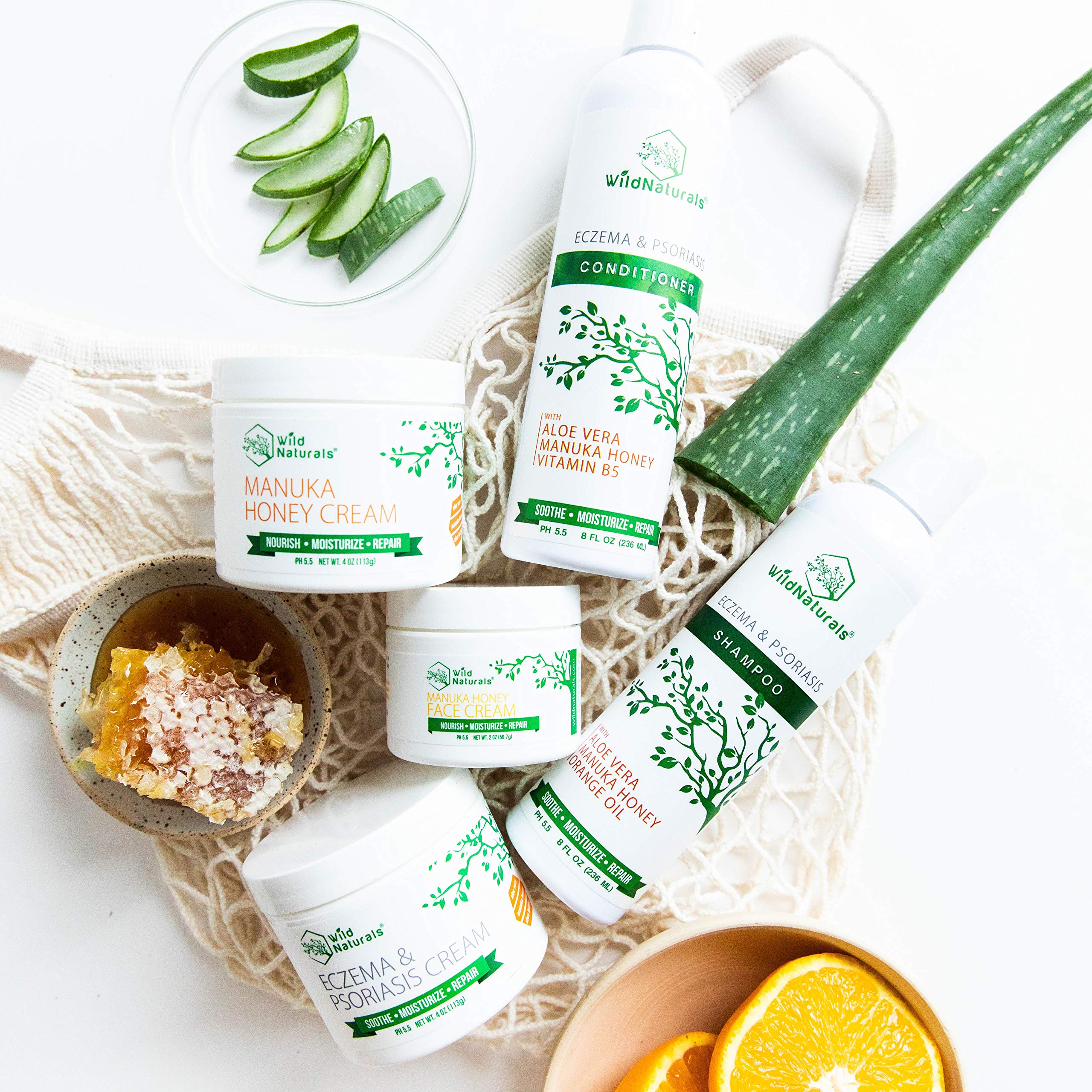 Wild Naturals Gentle Manuka Face Wash, piel sensible, limpiador suave para uso diario.