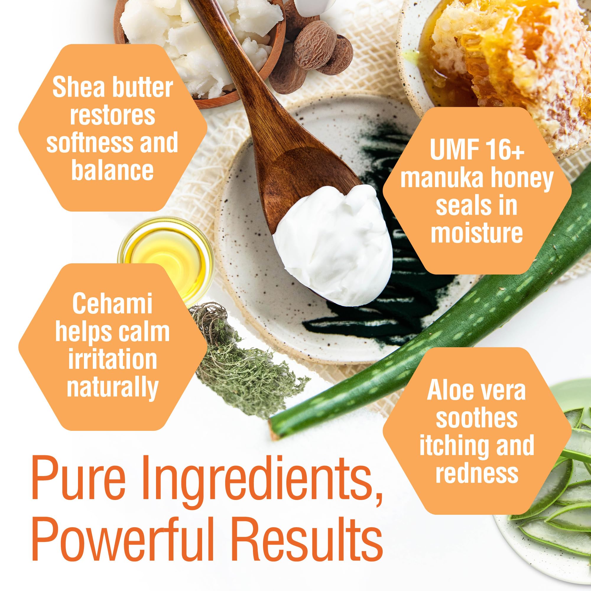 Piel sensible se beneficia sin fragancia con Wild Naturals Manuka.