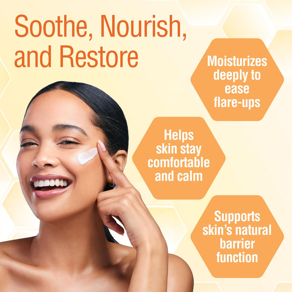 Textura ligera de la crema Wild Naturals Manuka para absorción rápida.