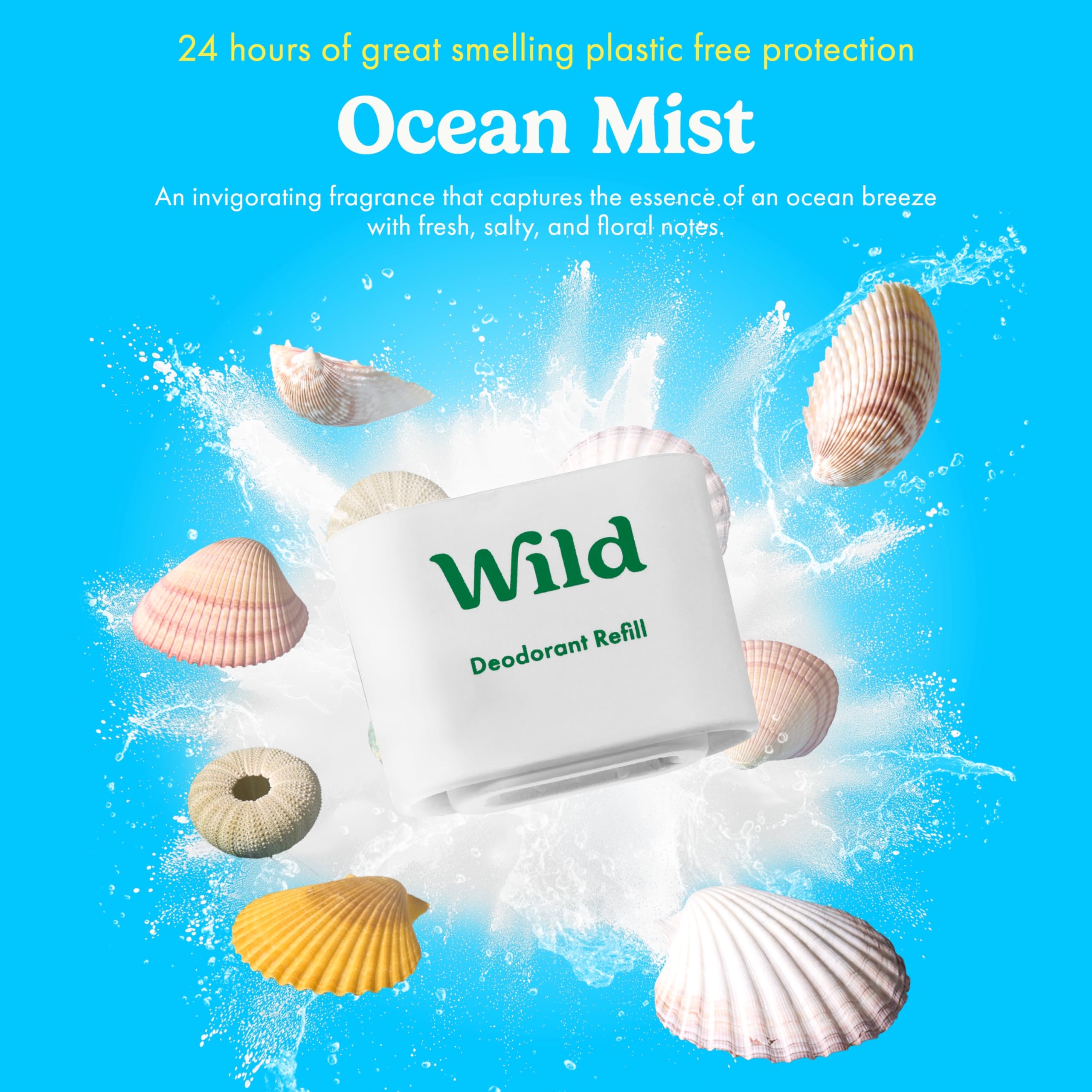 Produto vegano Wild: libre de crueldad animal para uso diario
