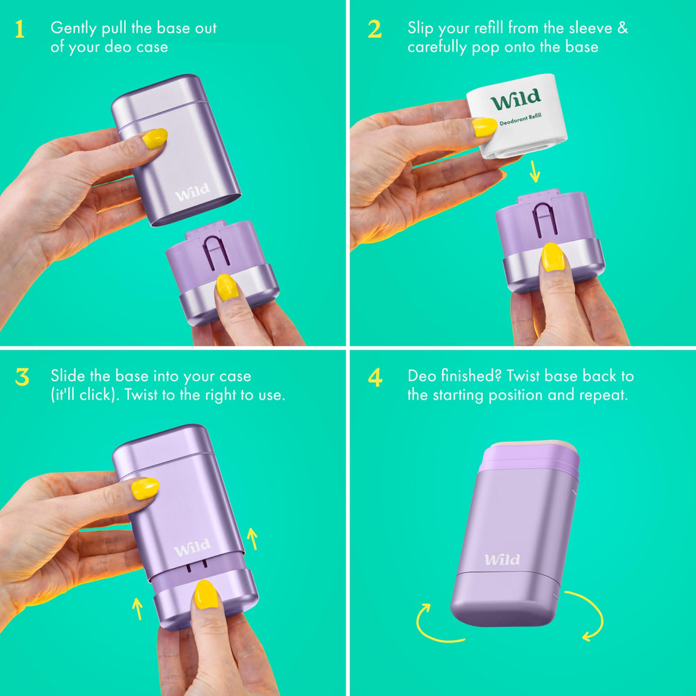 Recharge bambou sans plastique Wild: réduction des déchets au quotidien.