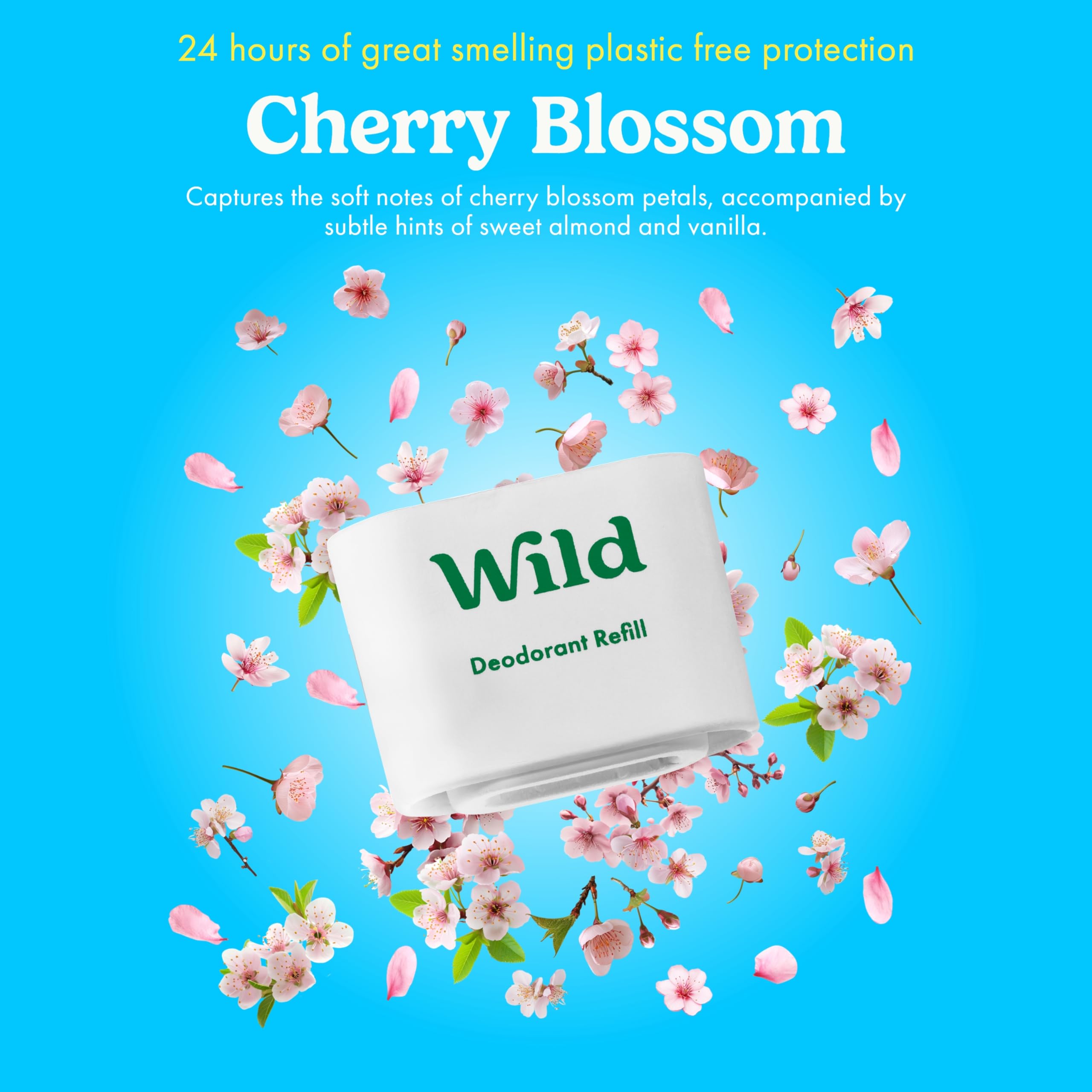 Senteur fleur de cerisier Wild: parfum floral élégant.