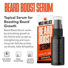 Wild Willies acondicionador para barba con biotina y cafeína para mayor suavidad