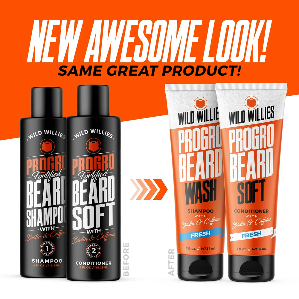 Wild Willies acondicionador de barba hecho en Estados Unidos, acabado más suave