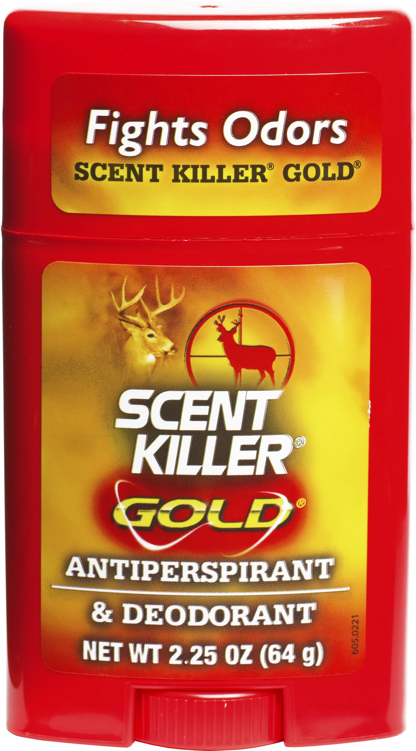Scent Killer Gold de Wildlife Research Center, botella del desodorante sin fragancia para caza