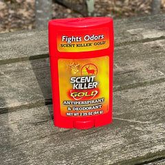 Uso en campo de Scent Killer Gold, desodorante sin fragancia durante caminatas