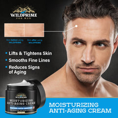 WildPRIME USA-made quality stamp on moisturizer jar.